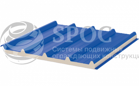 Кровельные сэндвич-панели с утеплителем из пенополиизоцианурата (PIR)