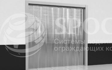 Завеса пленочная полосовая