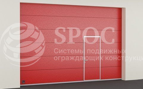 Секционные противопожарные ворота