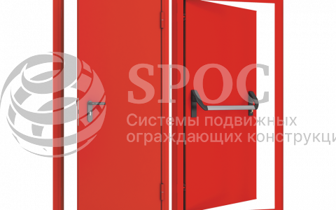 Противопожарные одностворчатые двери