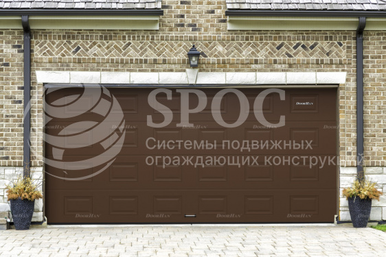 Секционные гаражные ворота Doorhan RSD01 BIW (3300х1800)