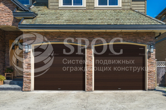 Секционные гаражные ворота Doorhan RSD01 BIW (3000х2600)