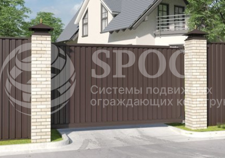 Откатные ворота Revolution SLG-S (2500х5000)