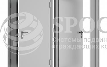 Технические двустворчатые двери