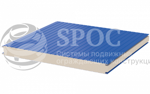 Стеновые сэндвич-панели с утеплителем из пенополиизоцианурата (PIR)