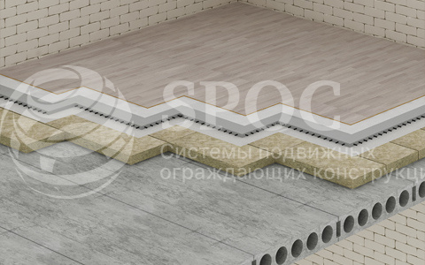 ПЛИТА МИНЕРАЛОВАТНАЯ DOORHAN ФЛОР ОПТИМА