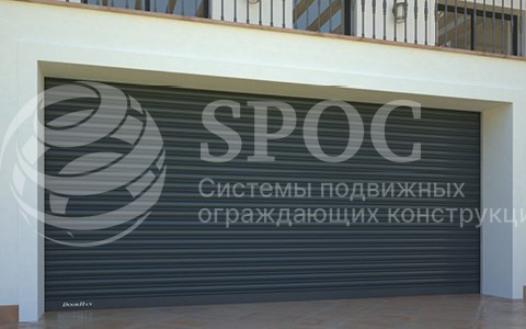 Стальные рулонные ворота
